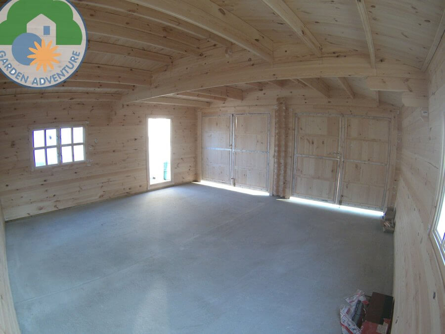 Wooden 6x6 Garage