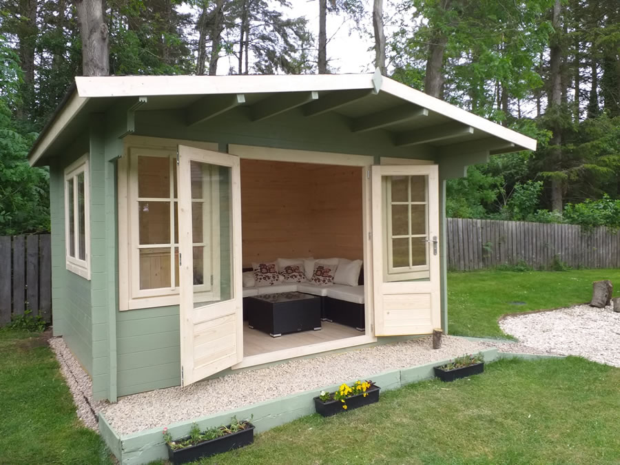 Grande 4x3 Log Cabin