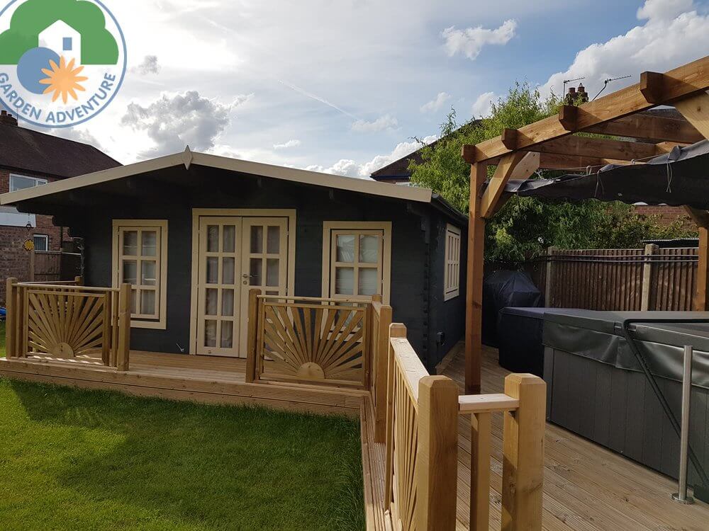 Grande 5x4 Log Cabin