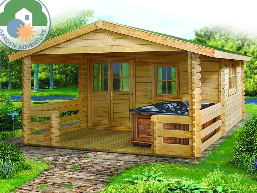 Spa Log Cabin