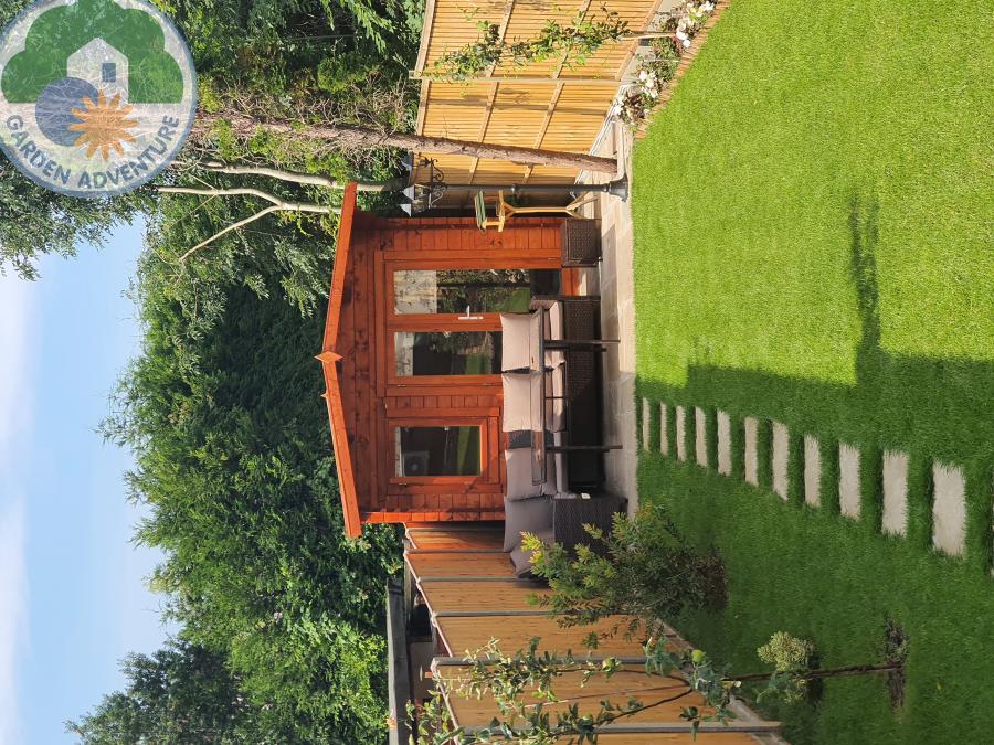 Trentino Plus 3x3 Log Cabin