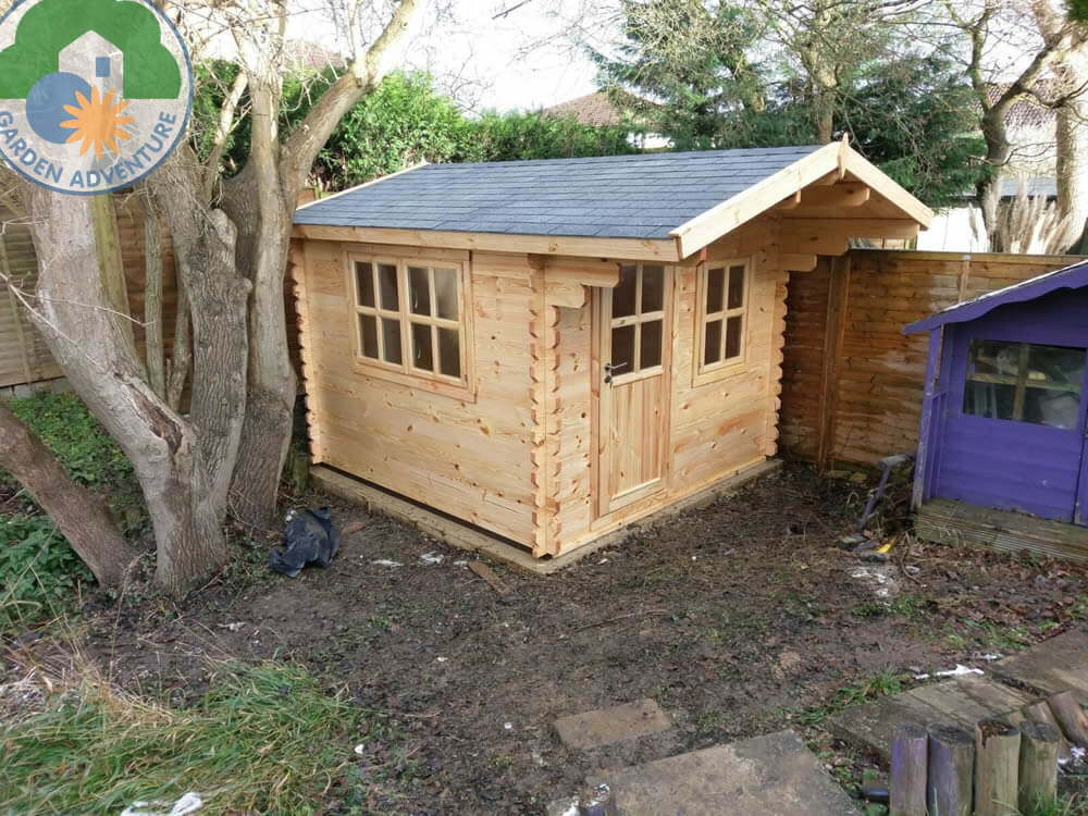 Belvedere Plus 3x3 Log Cabin