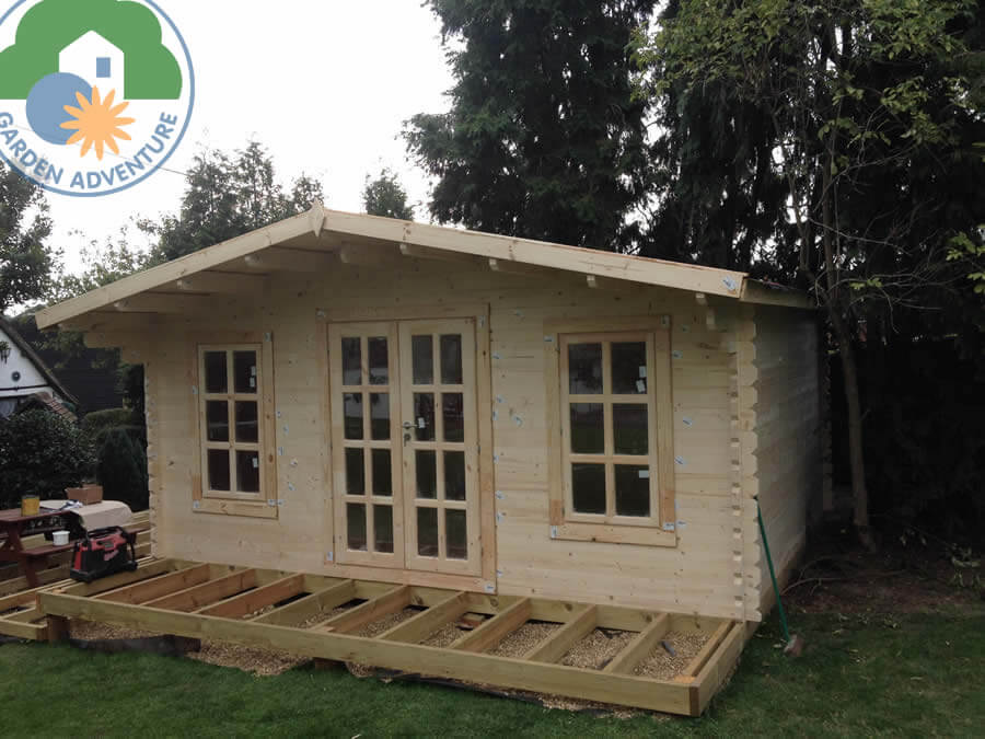 Grande 5x4 Log Cabin