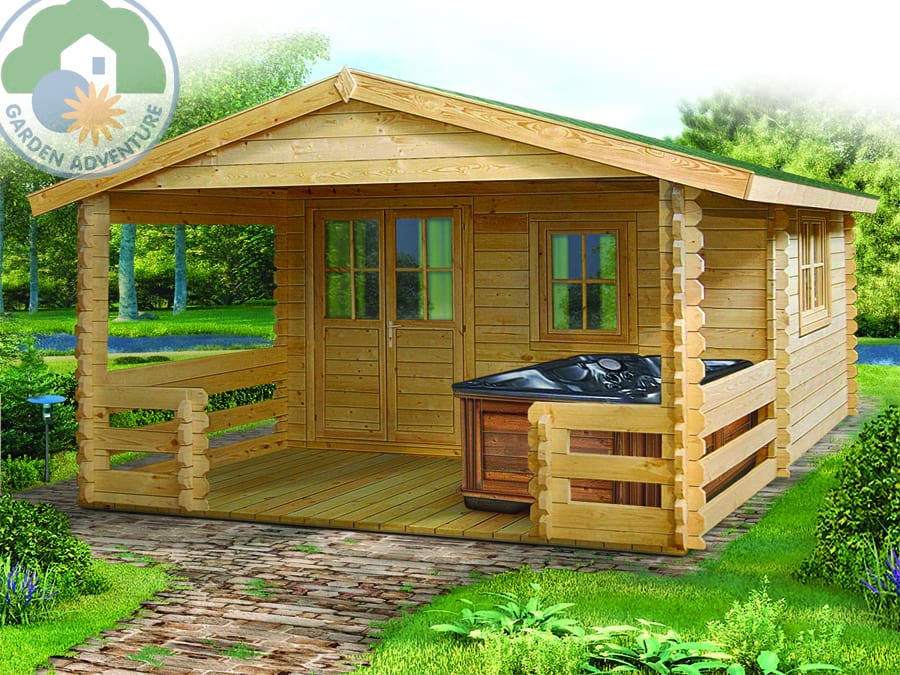 Spa Log Cabin