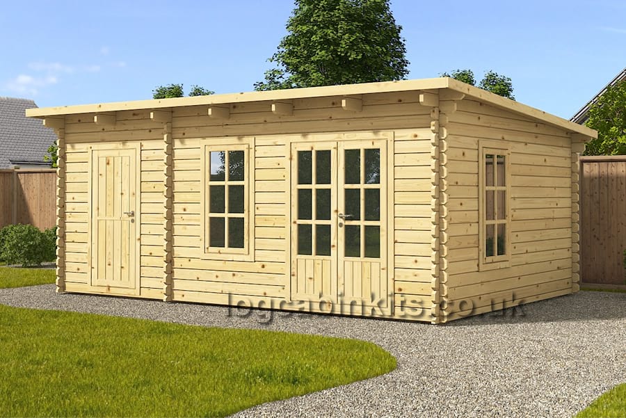 Livata 6x3 Log Cabin