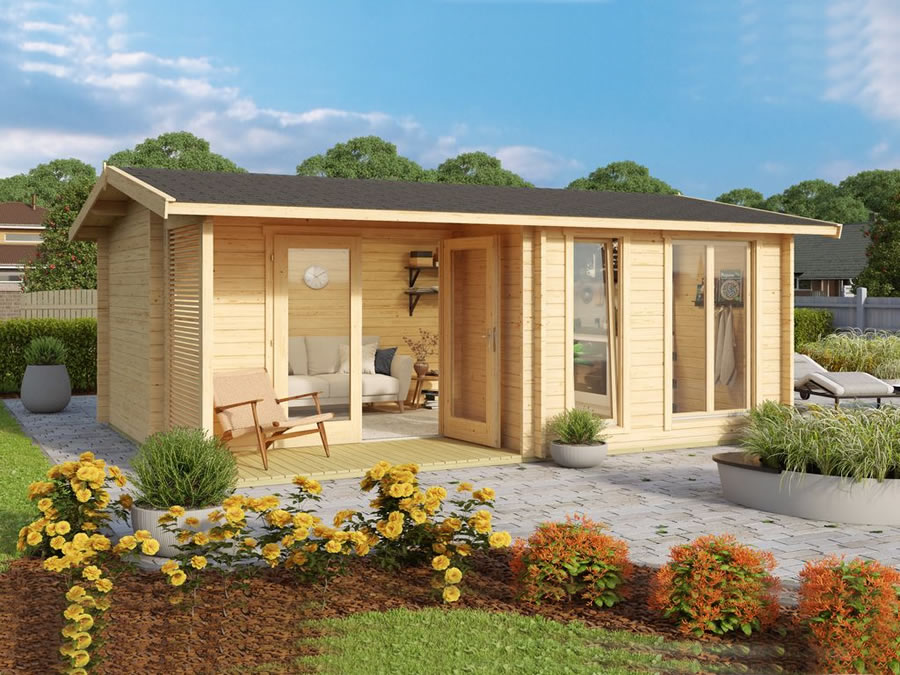 Brighton 44 Log Cabin