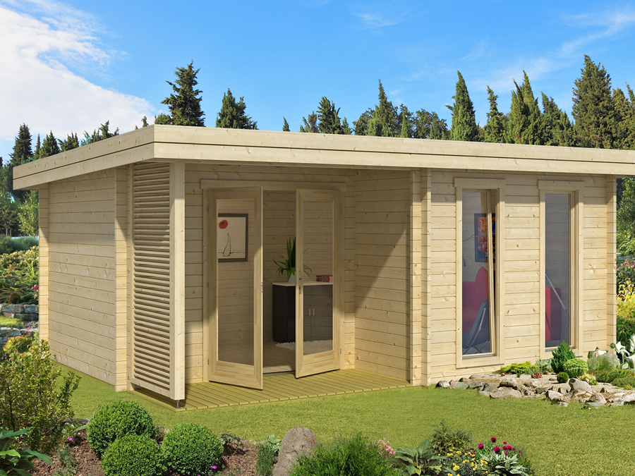 Orkney Log Cabin