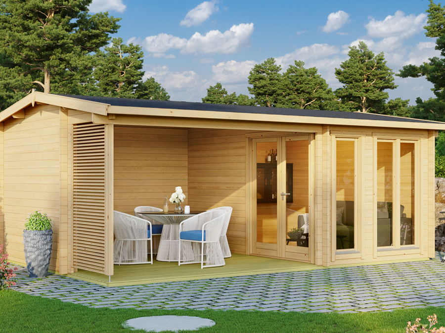 Torquay 44 Log Cabin